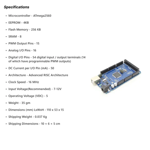 ARDUINO MEGA 2560 - Image 3