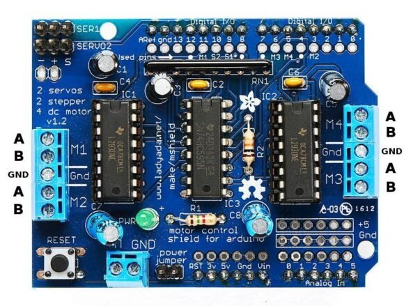 L293D MOTOR DRIVER SHIELD FOR ARDUINO - Image 4